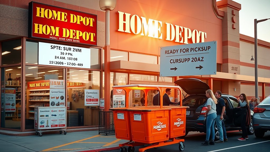 convenient pickup and rentals