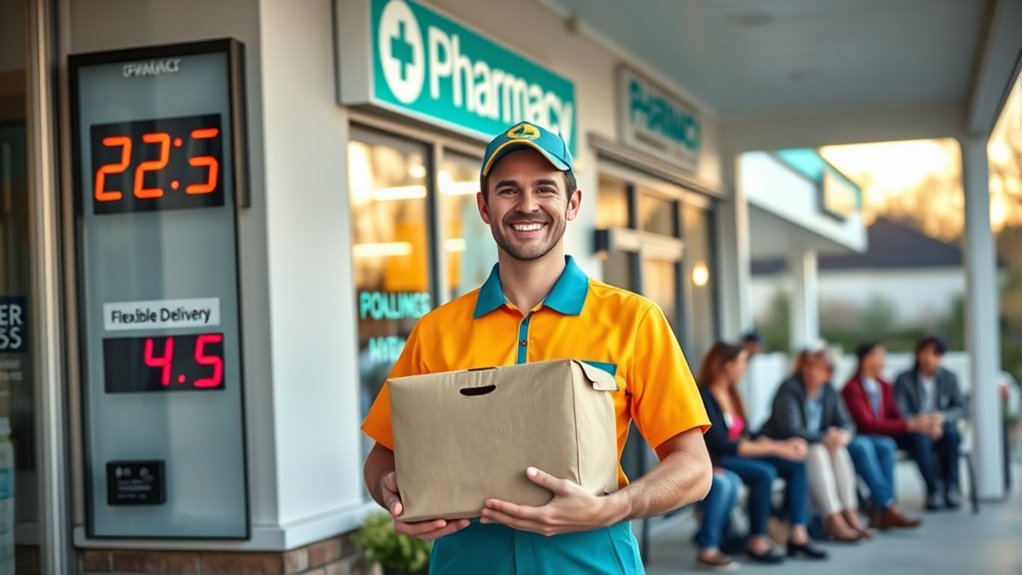 convenient timely medication delivery