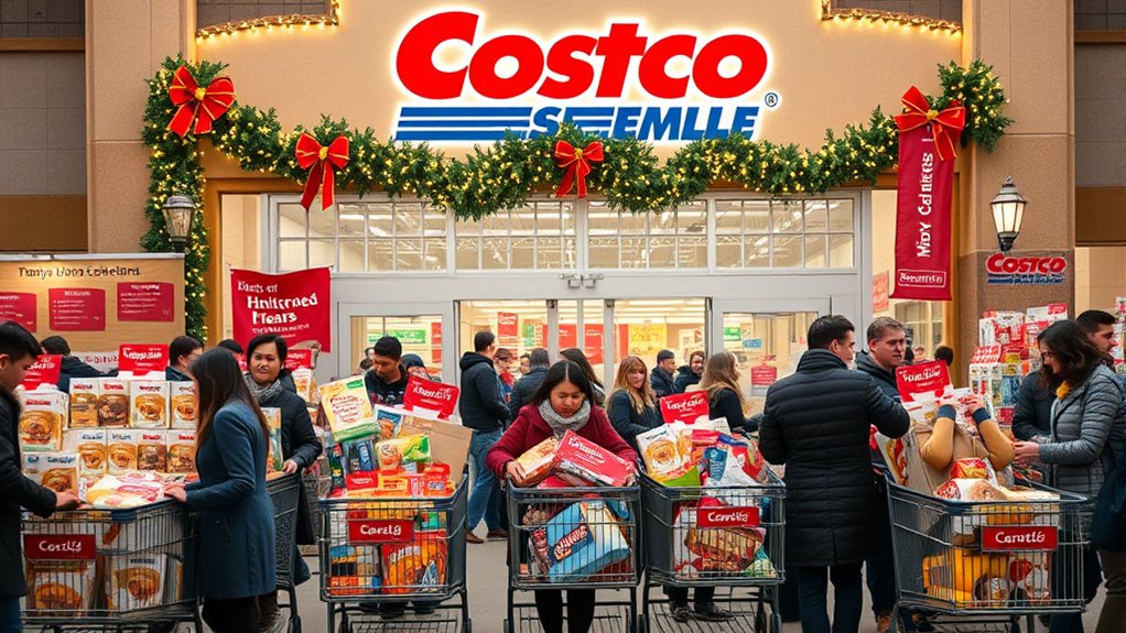 coordinate holiday shopping hours