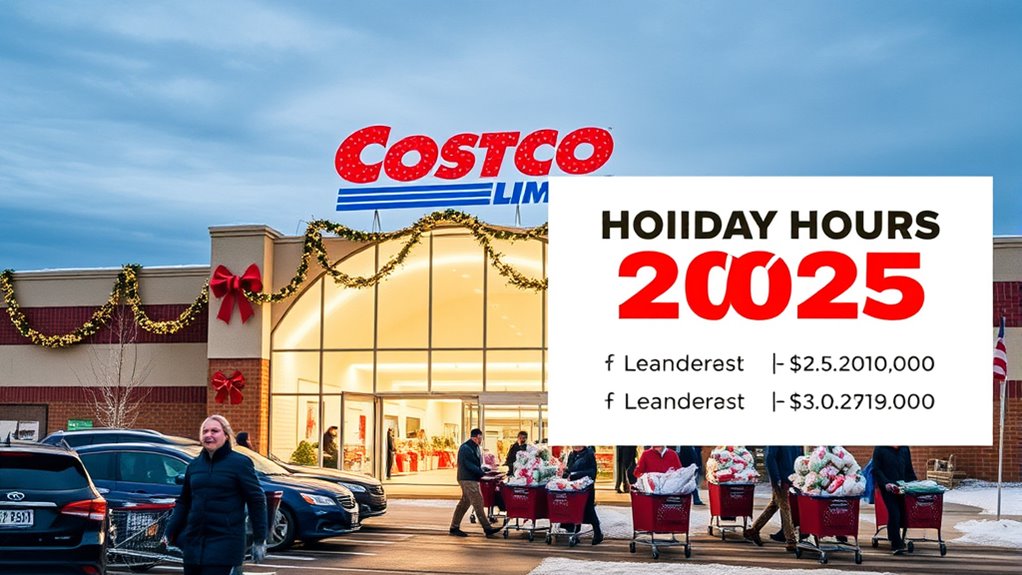 costco holiday closure dates