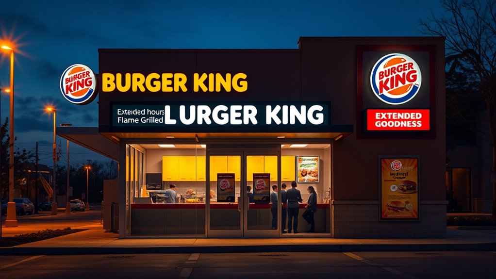 dinner menu transition times