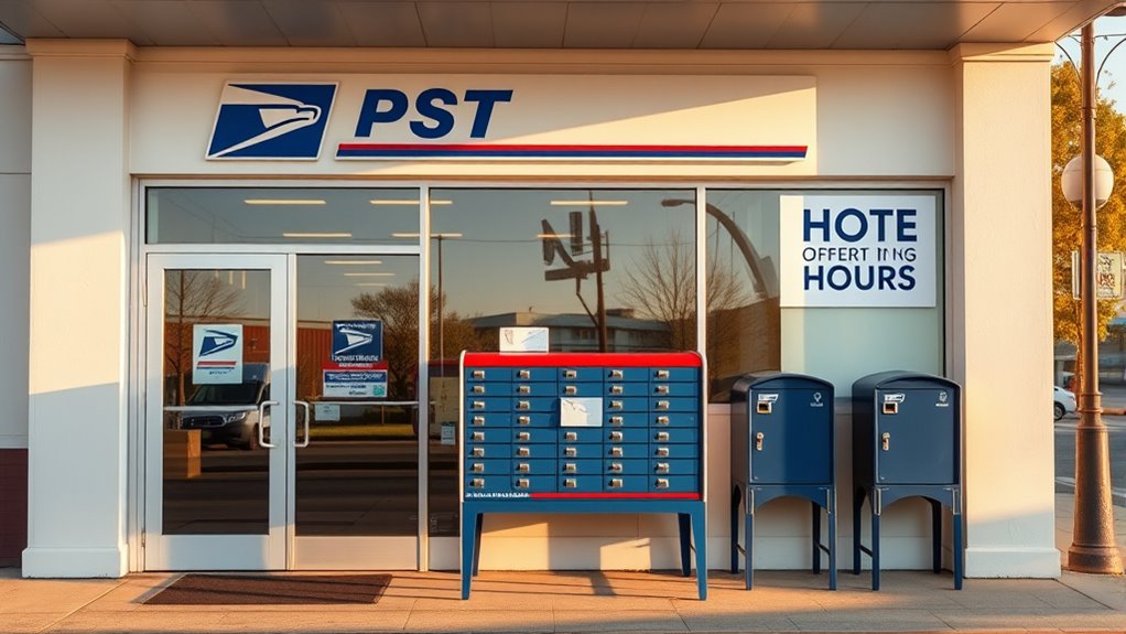 drop mail early weekdays