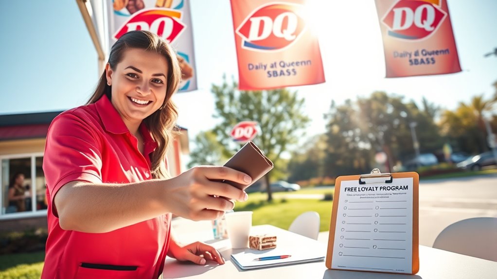 earn points for free treats