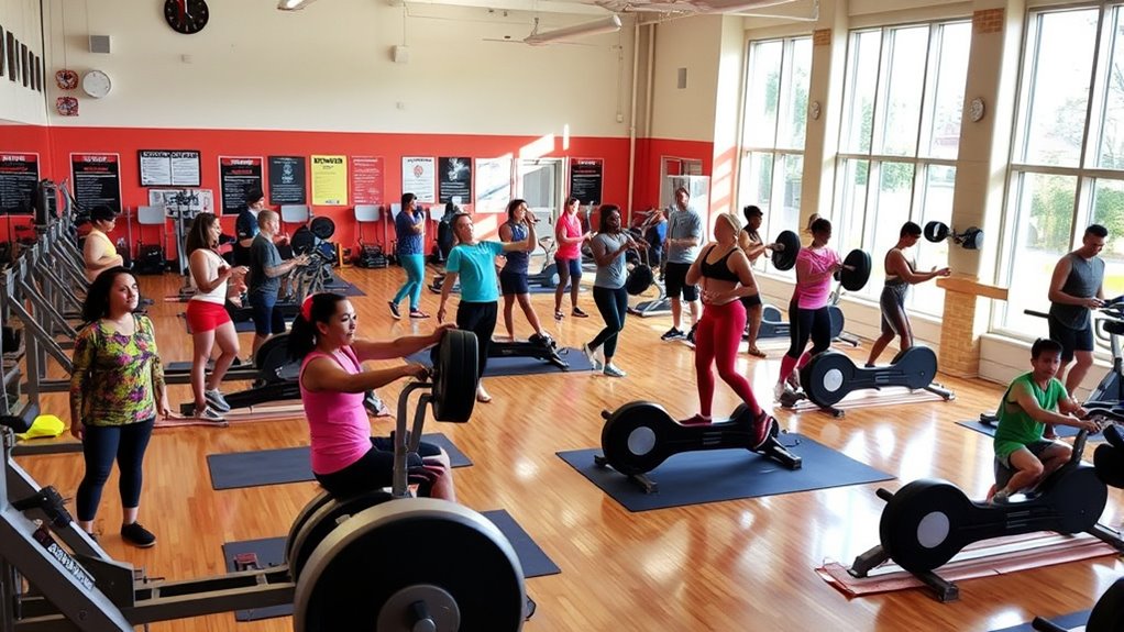 engaging fitness tech amenities