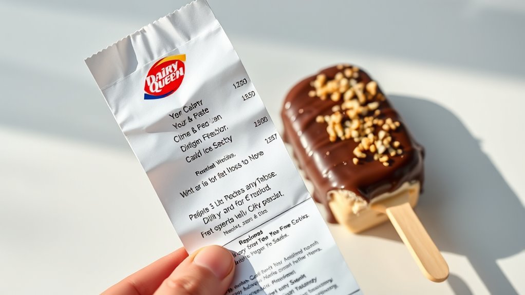 enter receipt information accurately