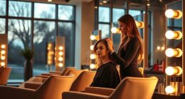 evening beauty appointment booking