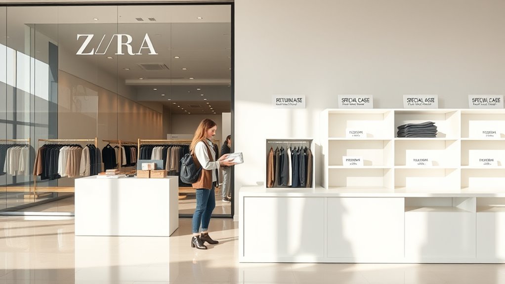 exceptions for defective items