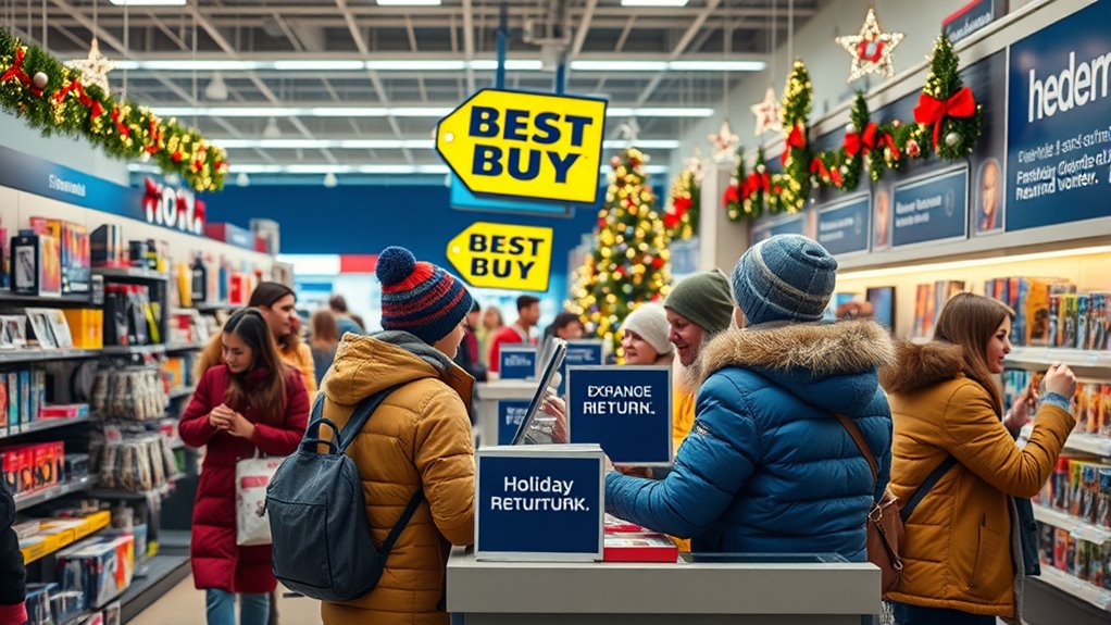extended holiday shopping services