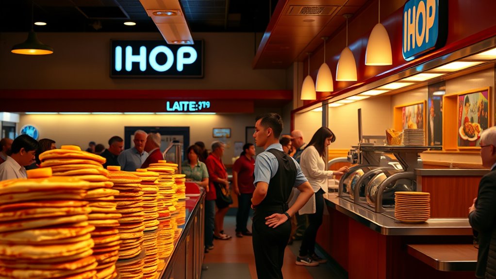 extended hours and diverse menu