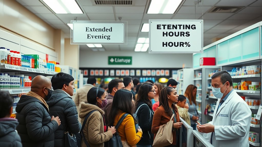 extended pharmacy hours improve health access
