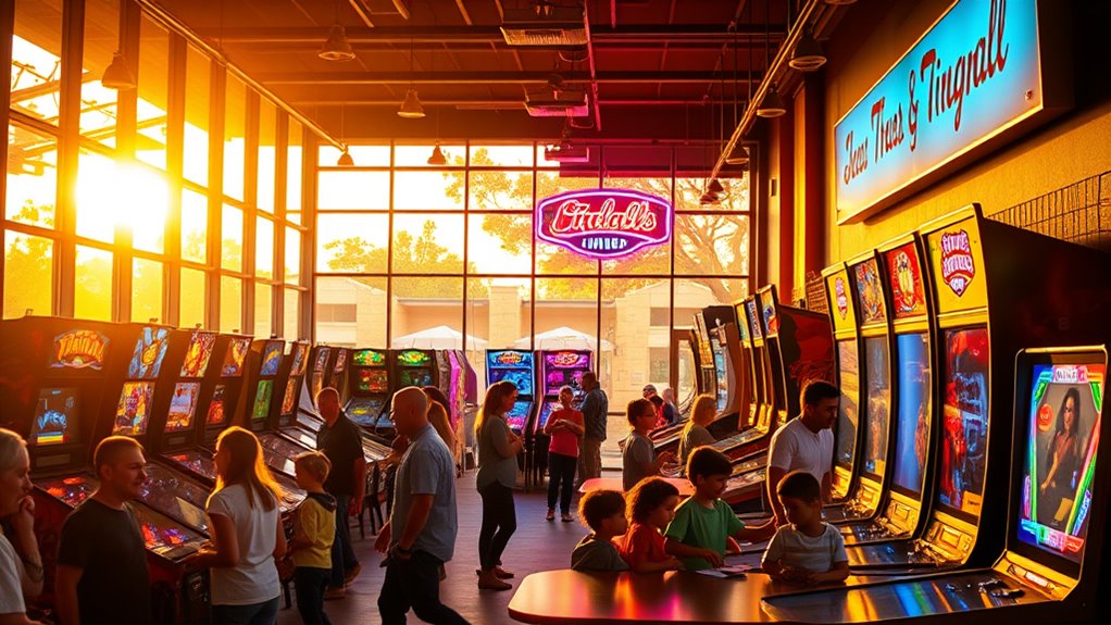 family arcade peak hours