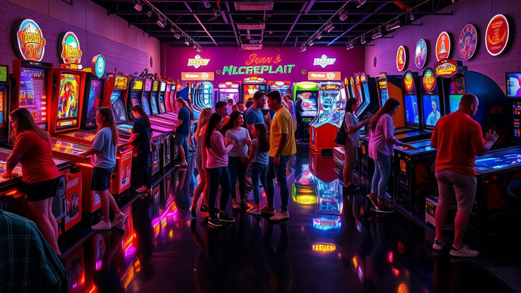 family friendly weekday arcade hours