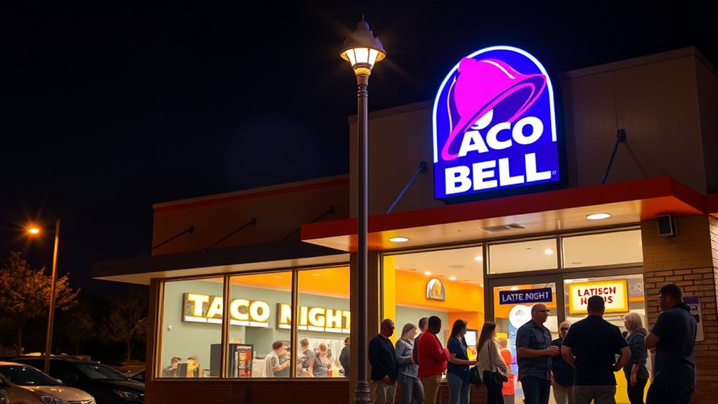 find late night taco bell