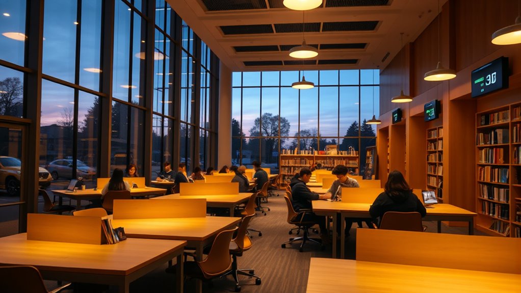 flexible accessible library hours