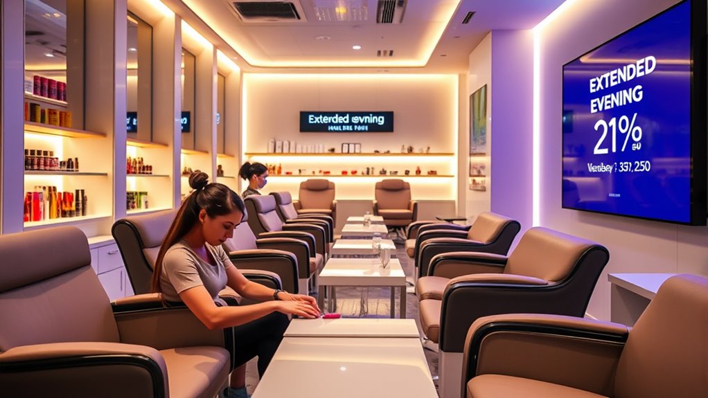 flexible convenient nail services