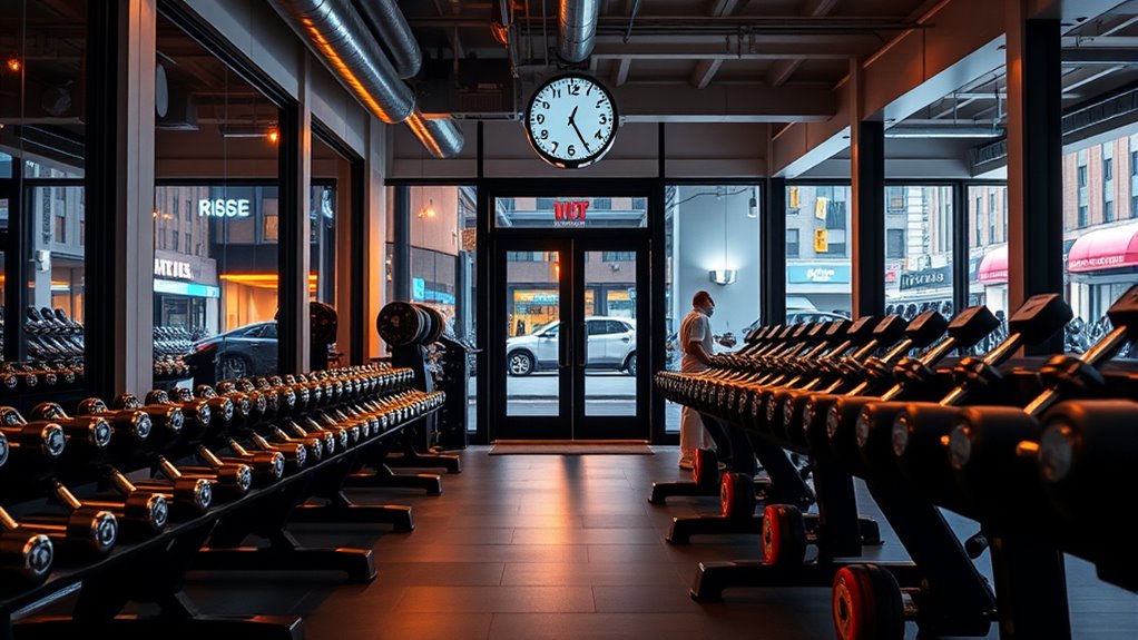 flexible gym operating hours