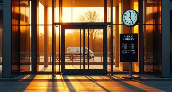 flexible library opening hours