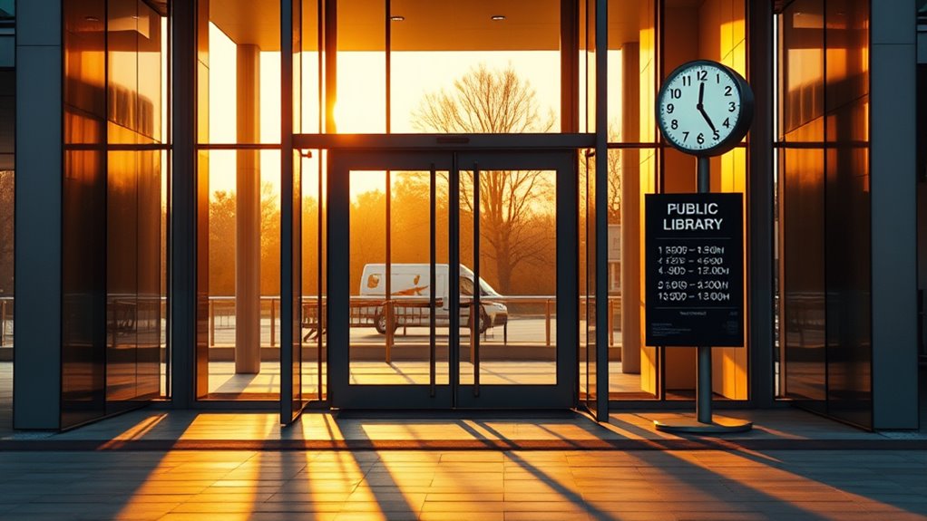 flexible library opening hours