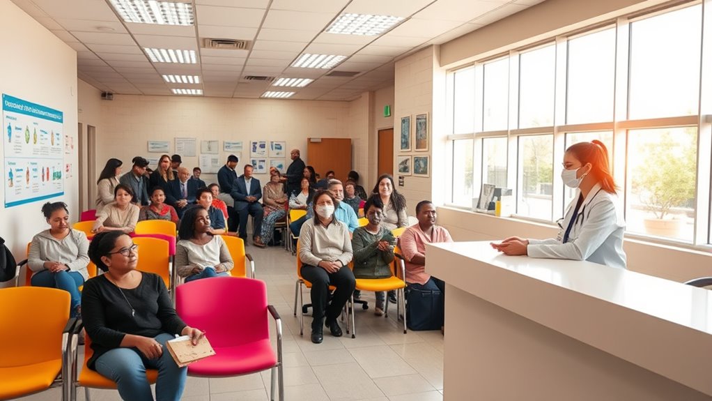 flexible walk in vaccination clinics