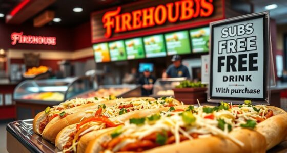 free drink with firehouse