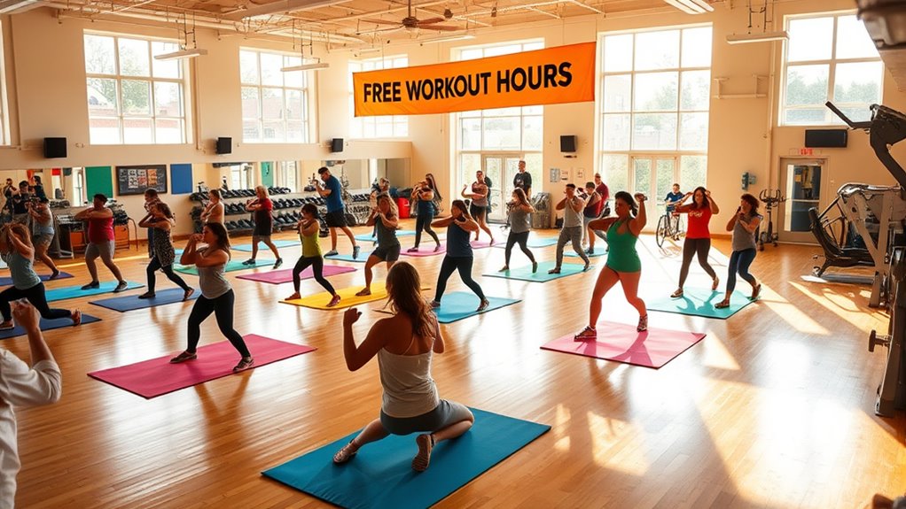 free gym workouts schedule