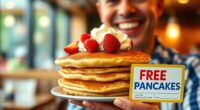 free pancakes for feedback