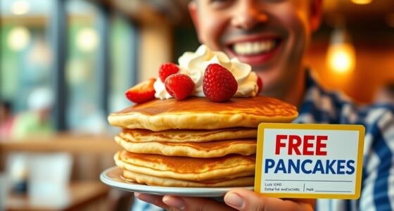 free pancakes for feedback