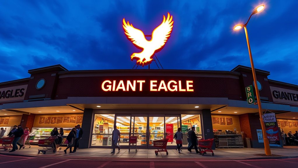 giant eagle store hours