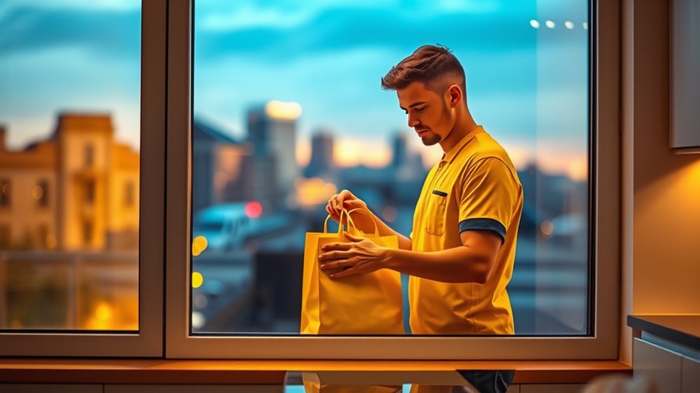 grocery delivery time windows