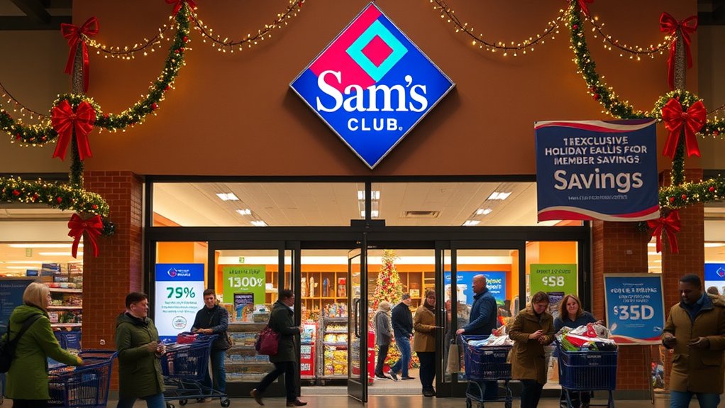 holiday membership promotion savings