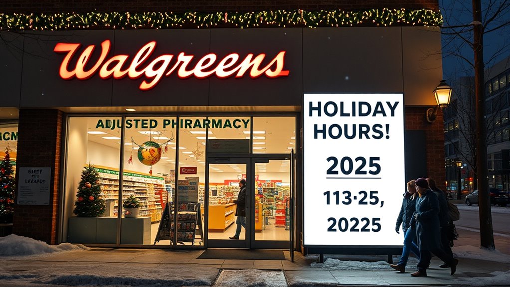 holiday pharmacy hours planning