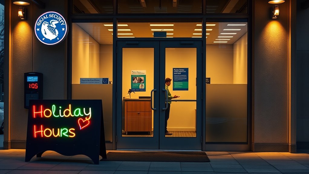 holiday service access options