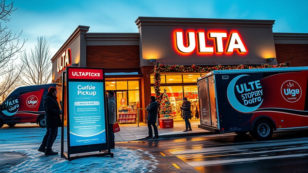 holiday shopping curbside options