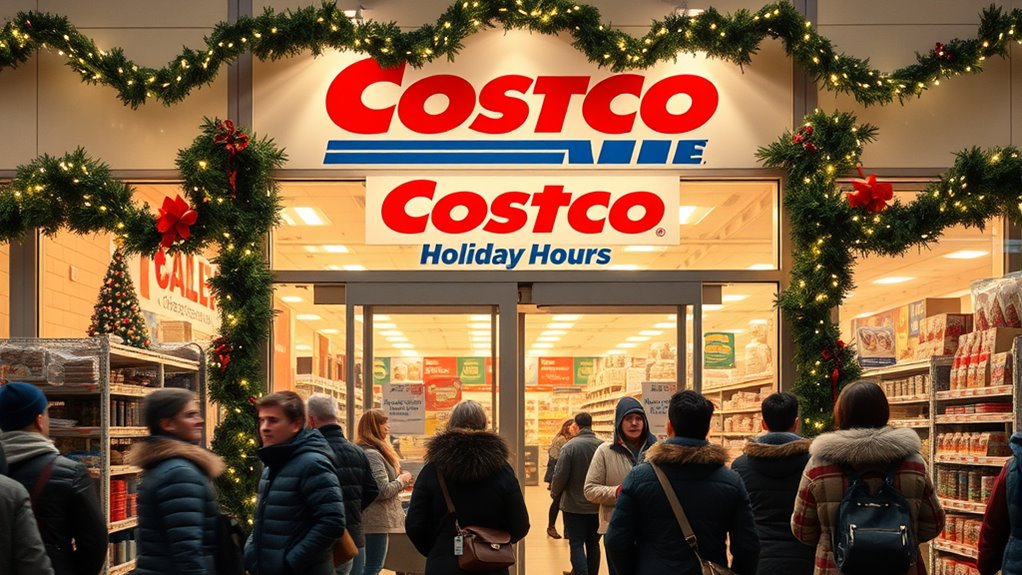 holiday shopping hours vary