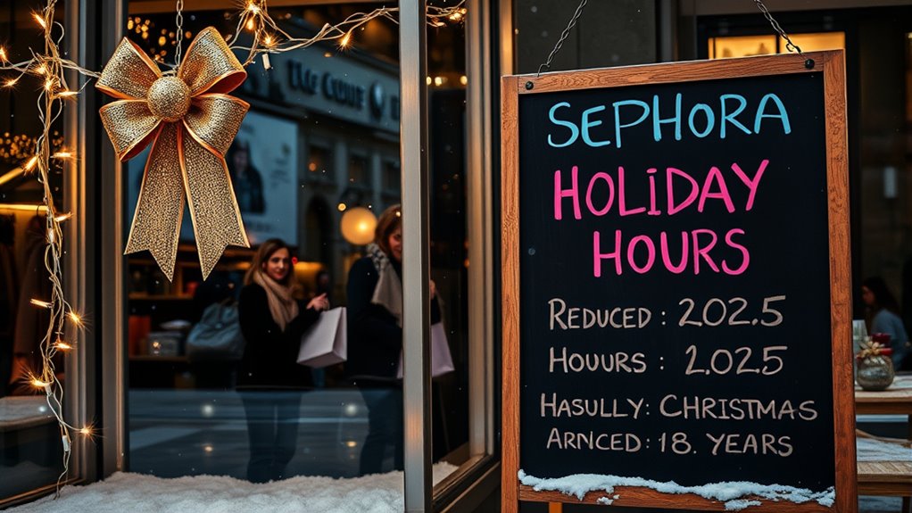 holiday store hours vary