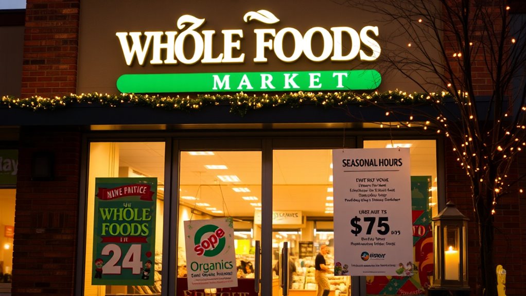 holiday store hours vary seasonally