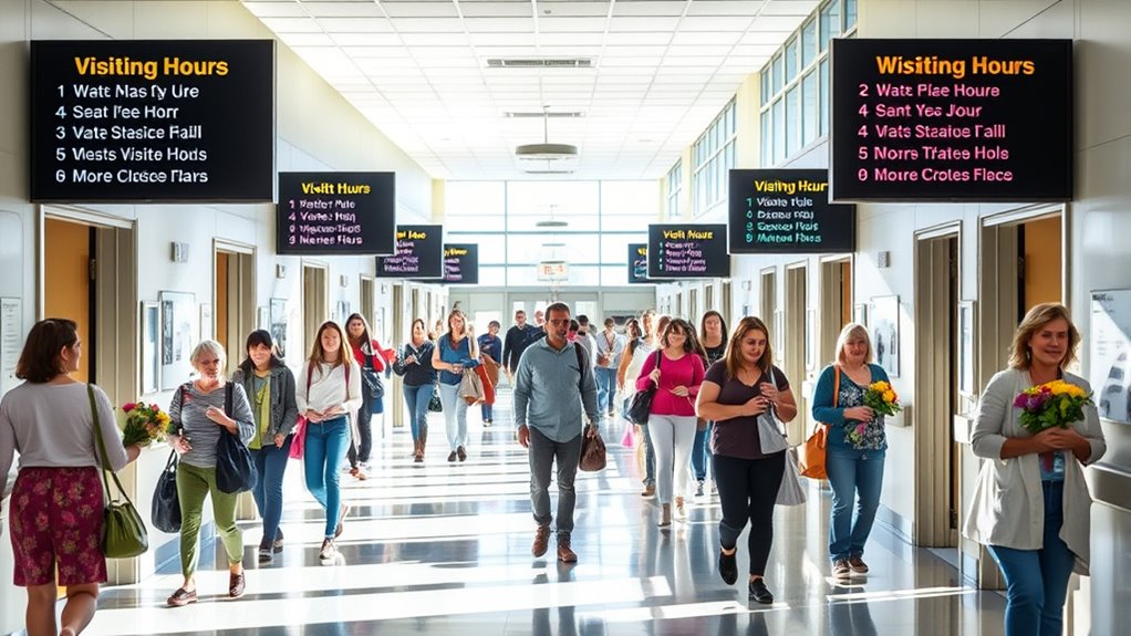 hospital visiting policy differences