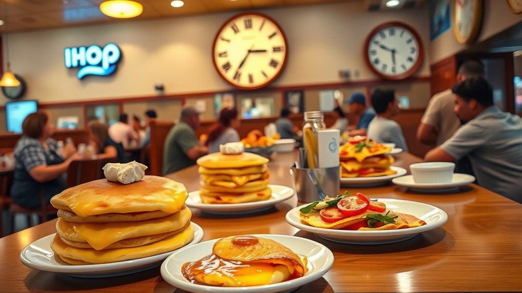 ihop 24 7 dining hours