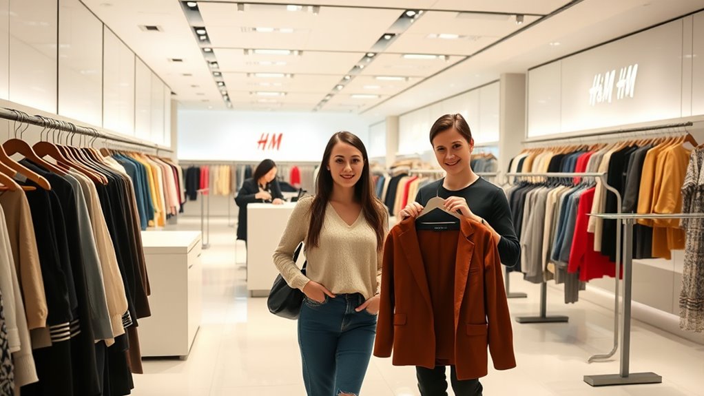 in store and mail returns