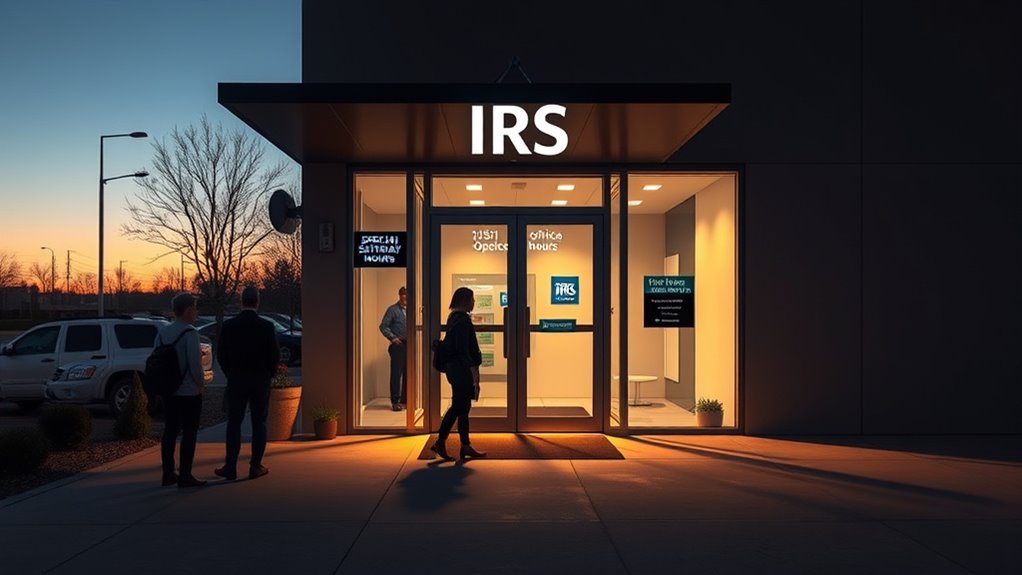 irs office hours and schedules