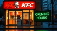 kfc hours tasty timing