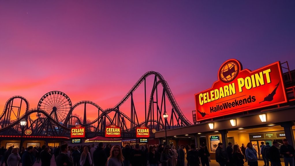 limited halloween park hours