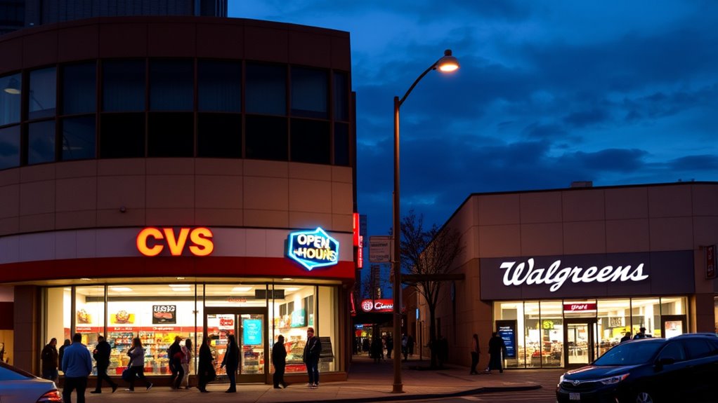 location dependent pharmacy hours