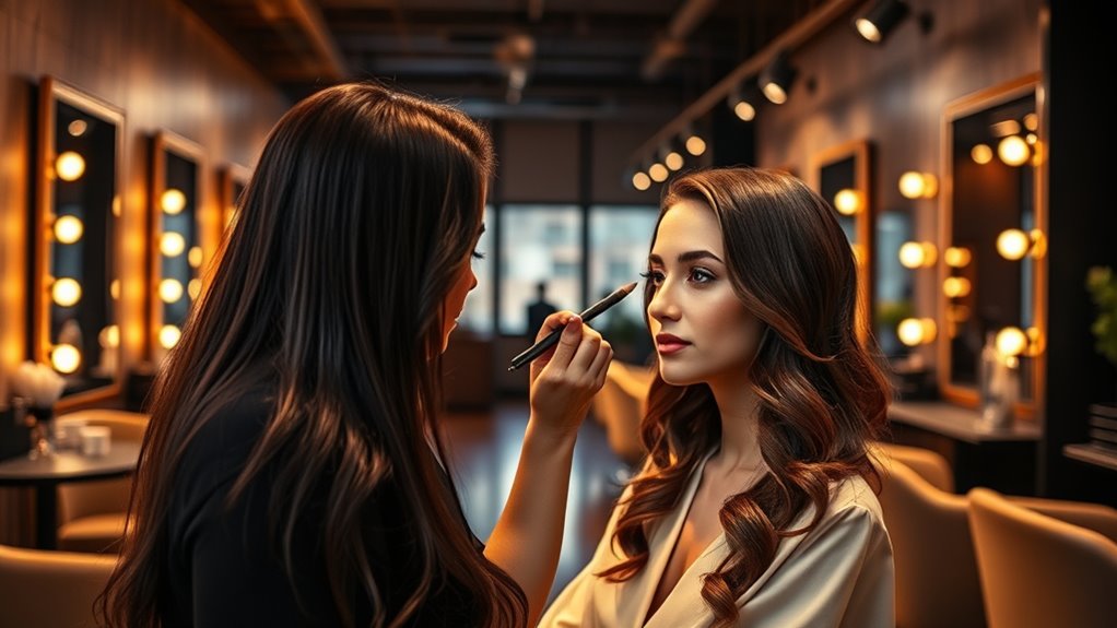 luxury evening beauty marketing