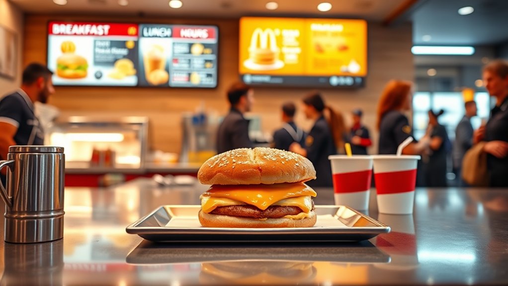 mcdonald s breakfast lunch hours