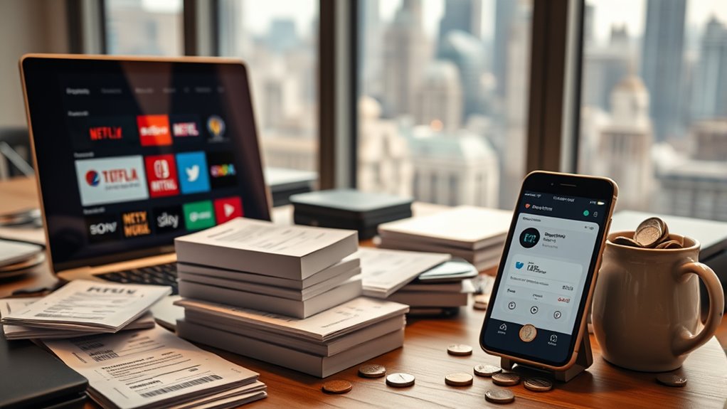 monitor subscription expenses regularly