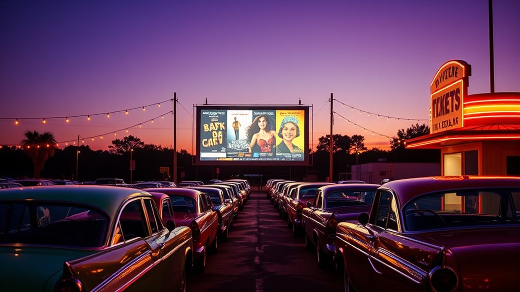 movie night snacks parking