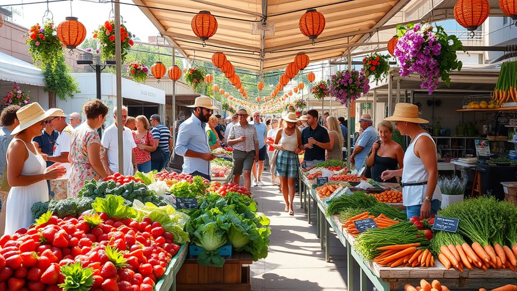 navigate crowded markets efficiently