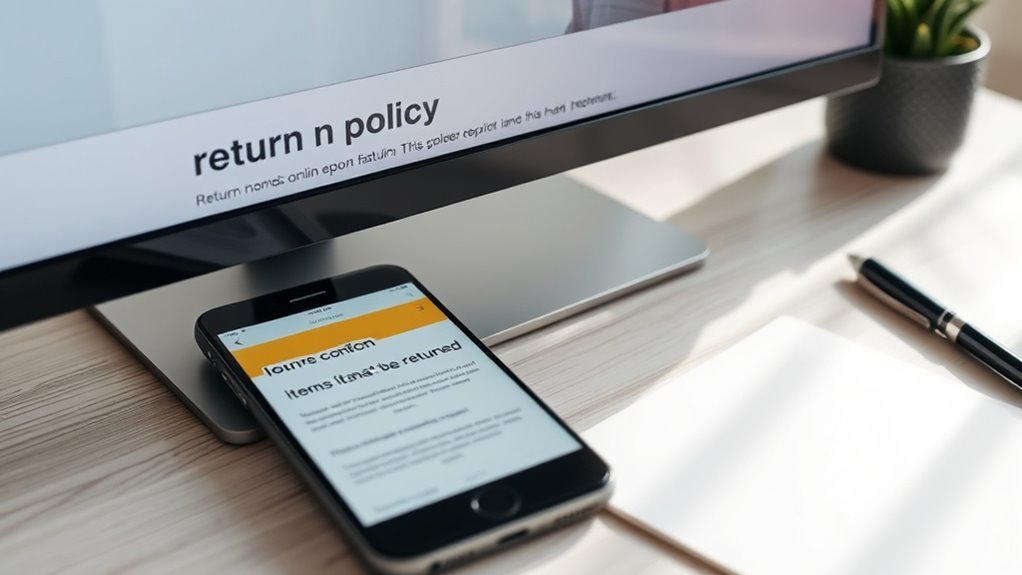 non returnable hygiene items