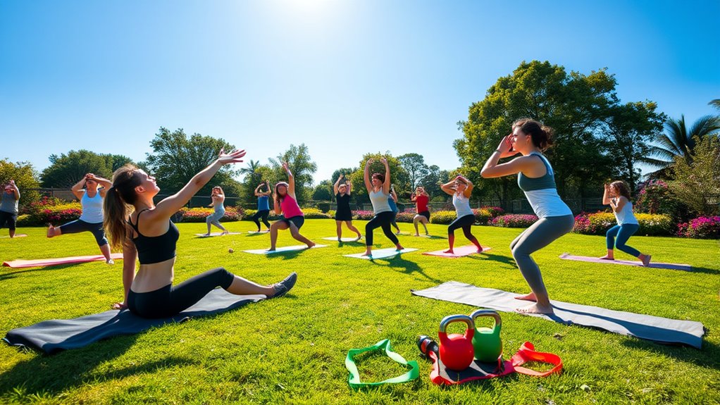 outdoor exercise boosts mood